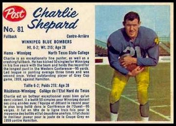 81 Charlie Shepard